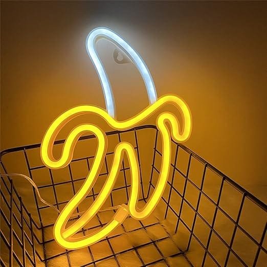 neon sign- banana -1